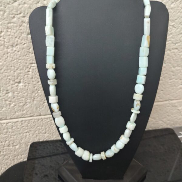 Peruvian Blue Opal Necklace