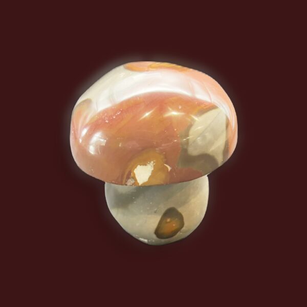 Polychrome Jasper Mushroom