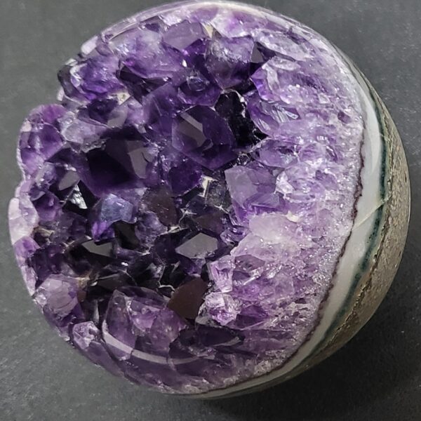 Amethyst Partial Sphere