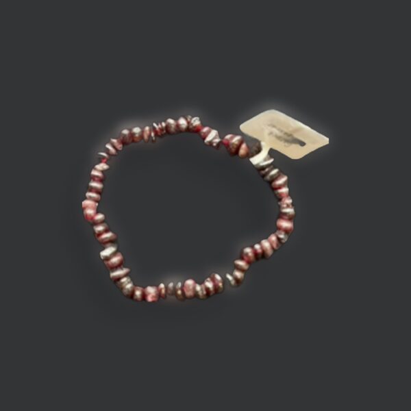 Garnet Chip Bracelet
