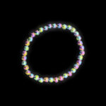 Rainbow Hematite Bead Stretch Bracelet