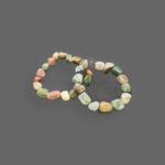 Fancy Jasper Tumbled Stretch Bracelet