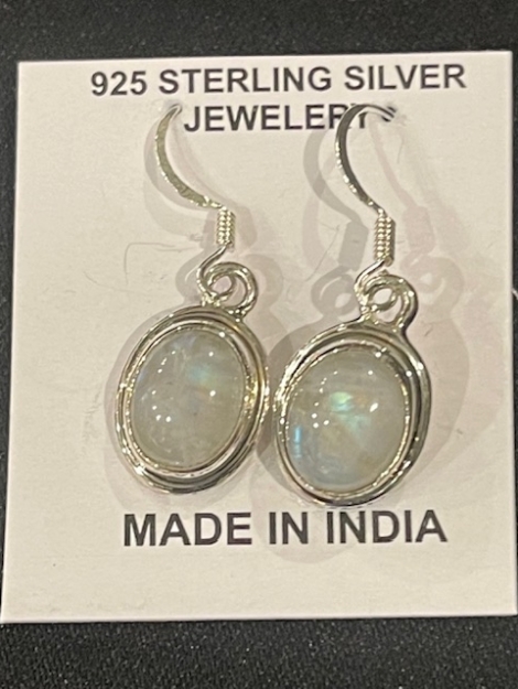 Moonstone Sterling Silver Earrings