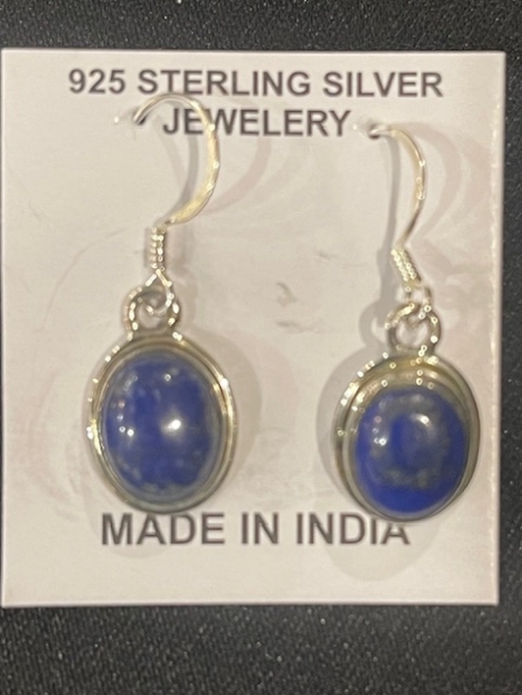 Lapis Lazuli Sterling Silver Earrings