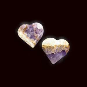 Polished Amethyst Heart