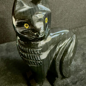 Large Obsidian Cat