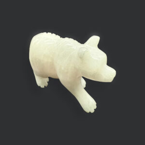 Large Rose Quartz Bear