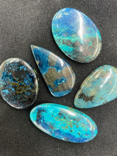 Shattuckite Cabochon