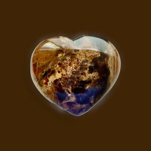 Black Opal Heart