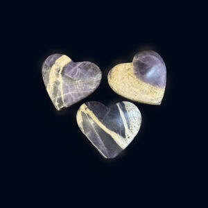 Purple Opal Heart