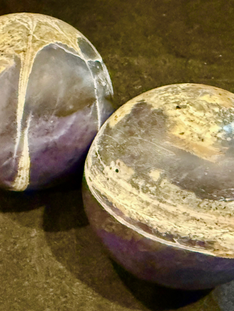 Purple Opal Sphere